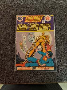 DC Comics Superboy No. 206 Legion of Super-Heroes Bronze Age Comic Book
